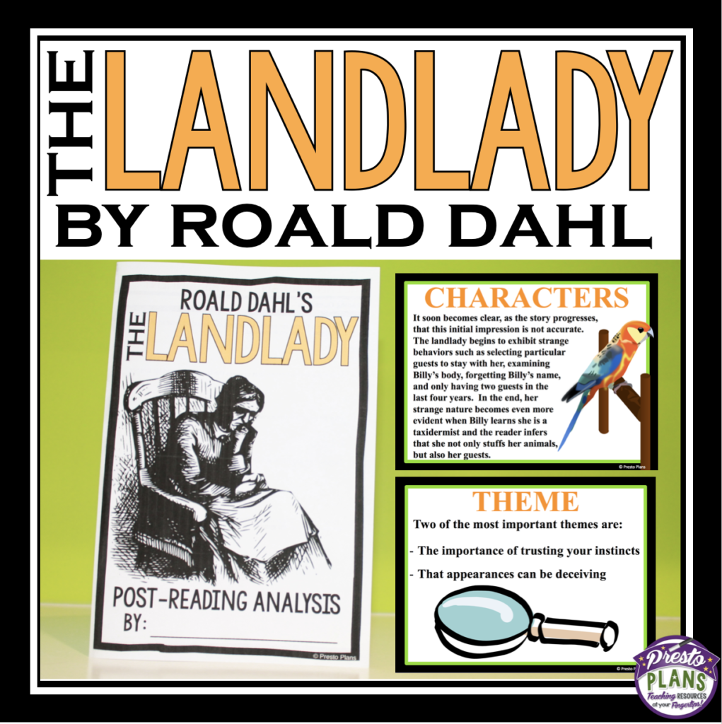 the landlady ap lit essay examples