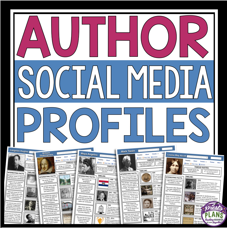 biography author page