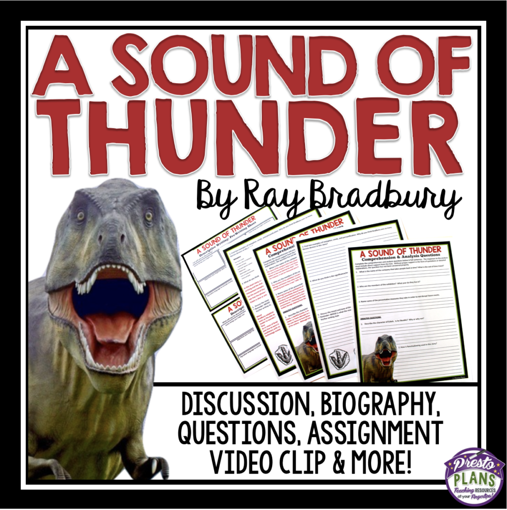 a sound of thunder ray bradbury analysis