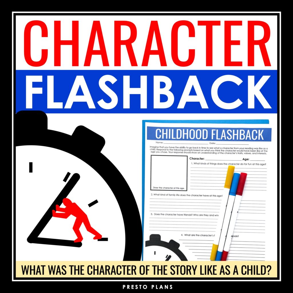 Character Analysis Assignment for Any Novel or Short Story - Childhood ...