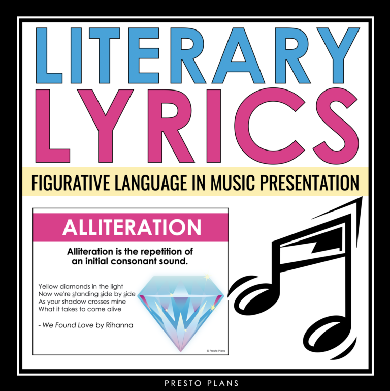 thesis about figurative language in song
