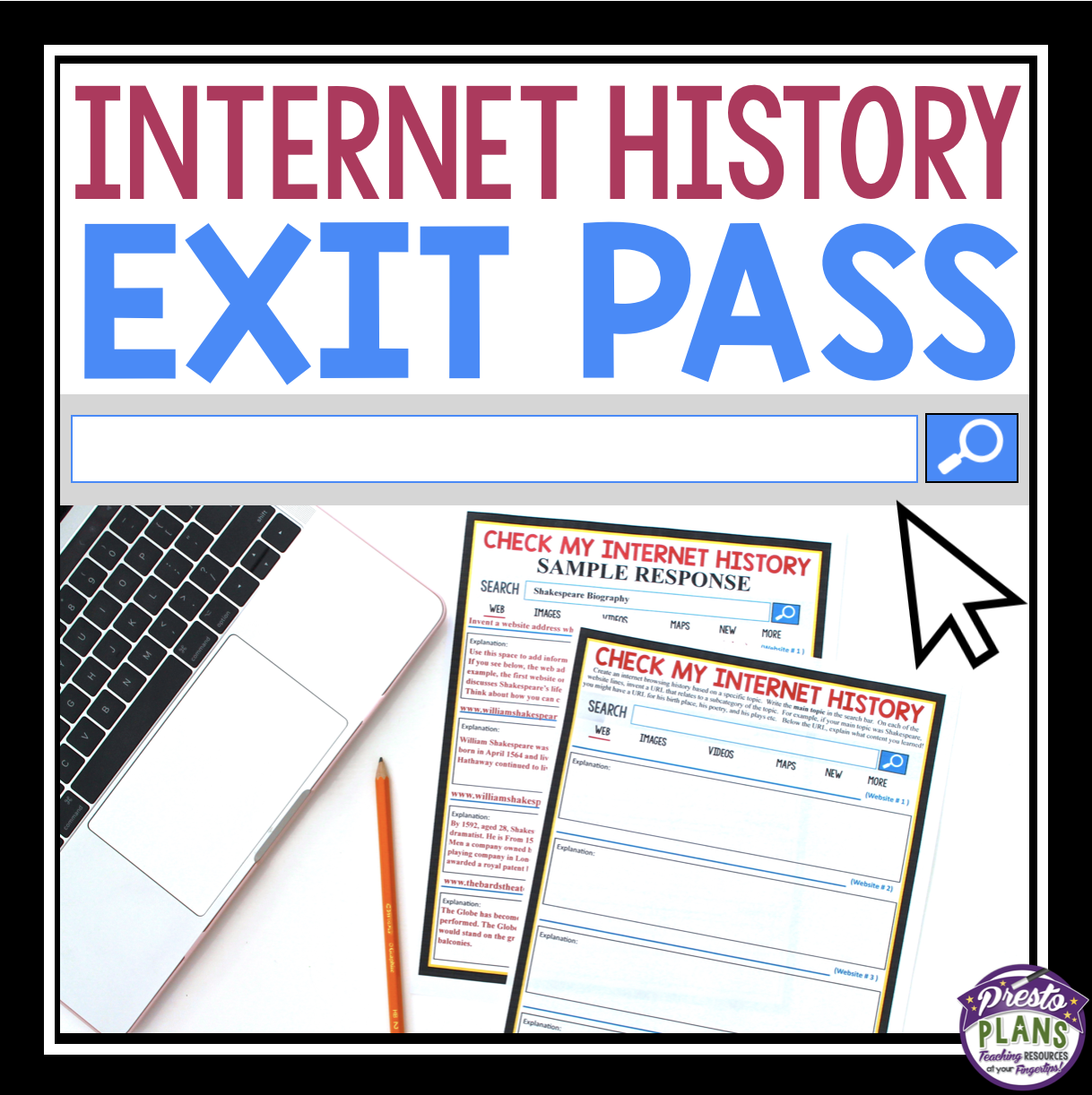 EXIT PASS ASSIGNMENT: CHECK MY INTERNET HISTORY
