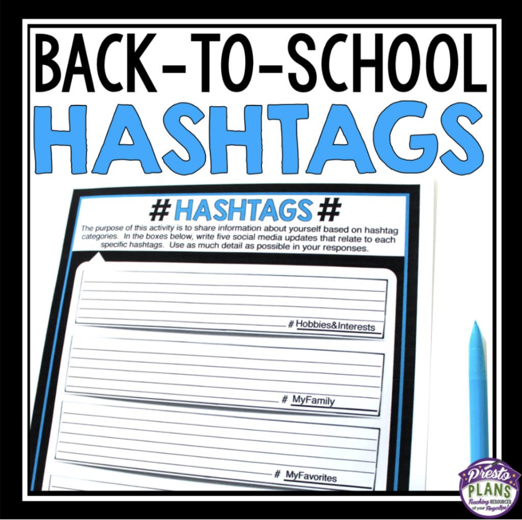 BACK TO SCHOOL HASHTAGS