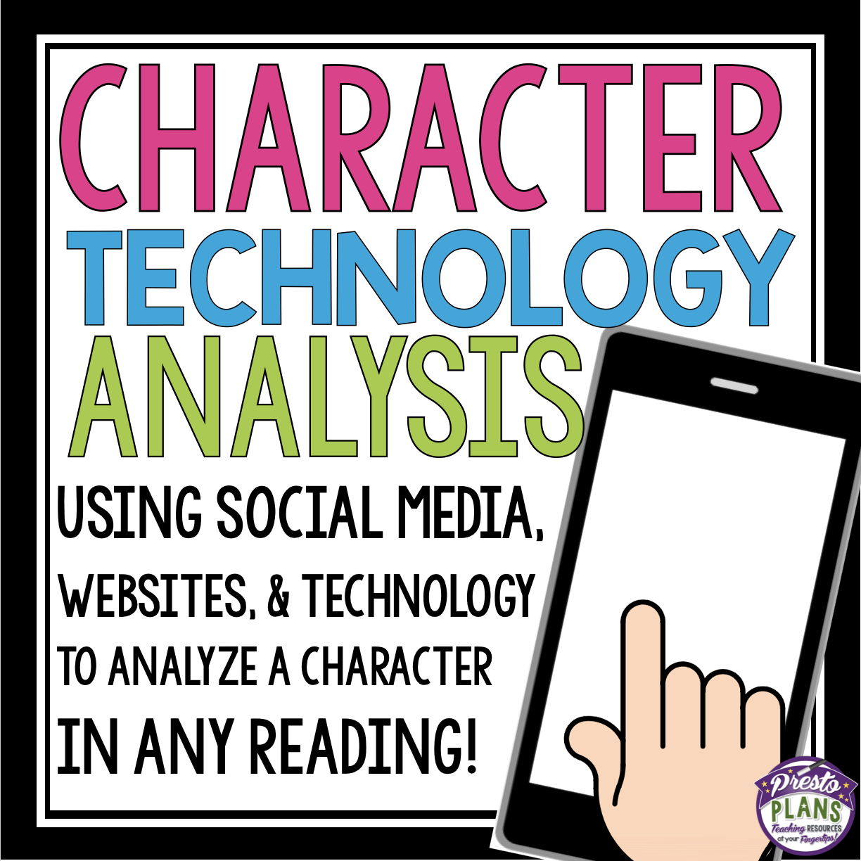 character technology analysis assignments