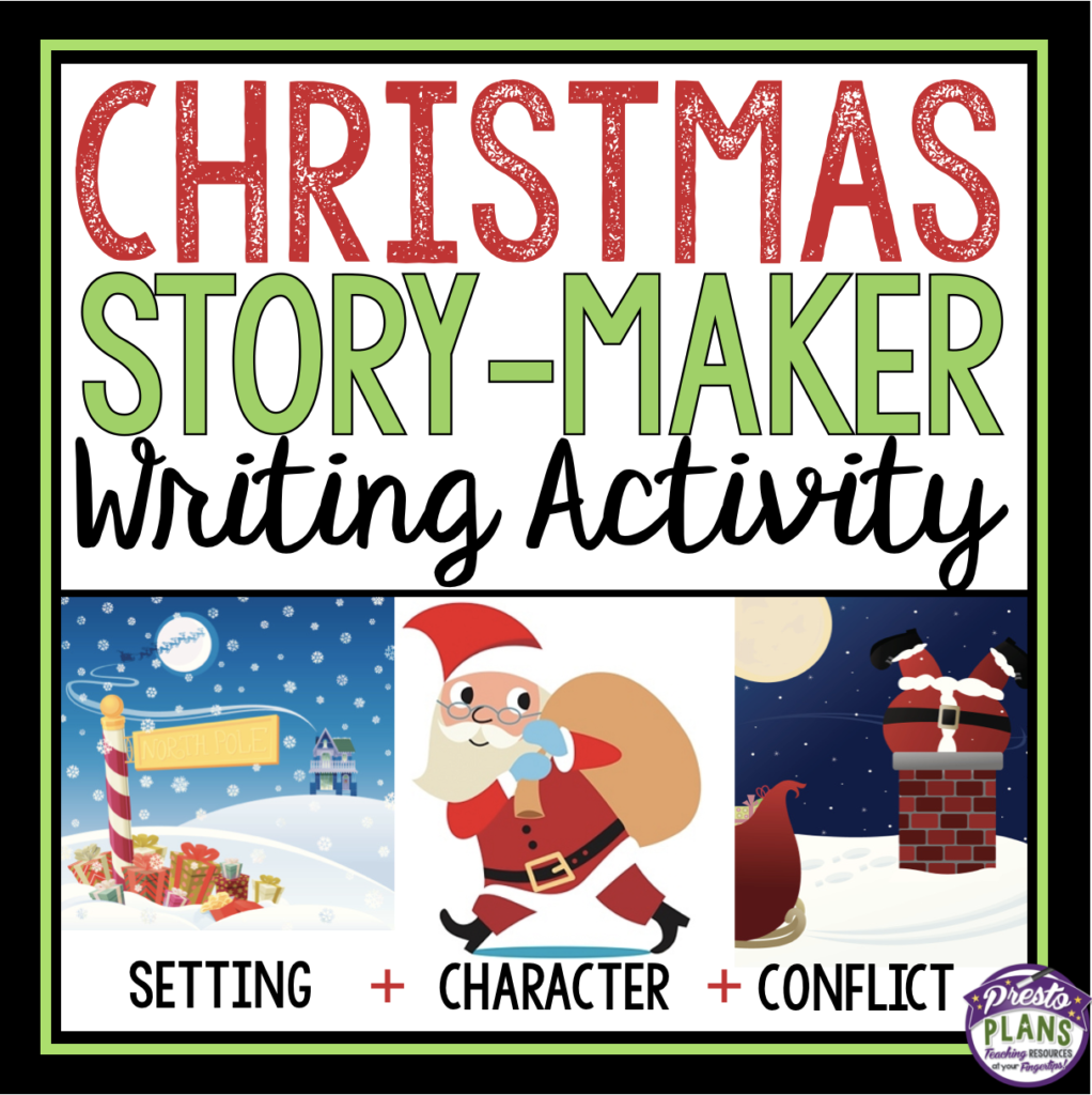 CHRISTMAS NARRATIVE WRITING STORY STARTERS Prestoplanners