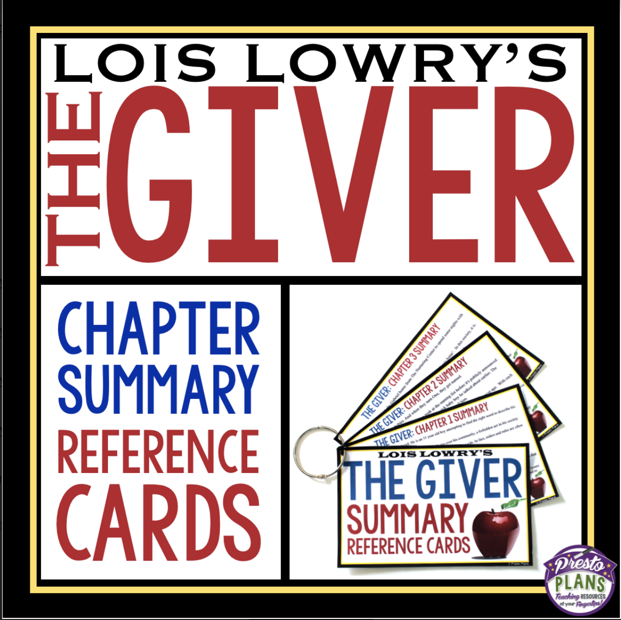 giver chapter summaries