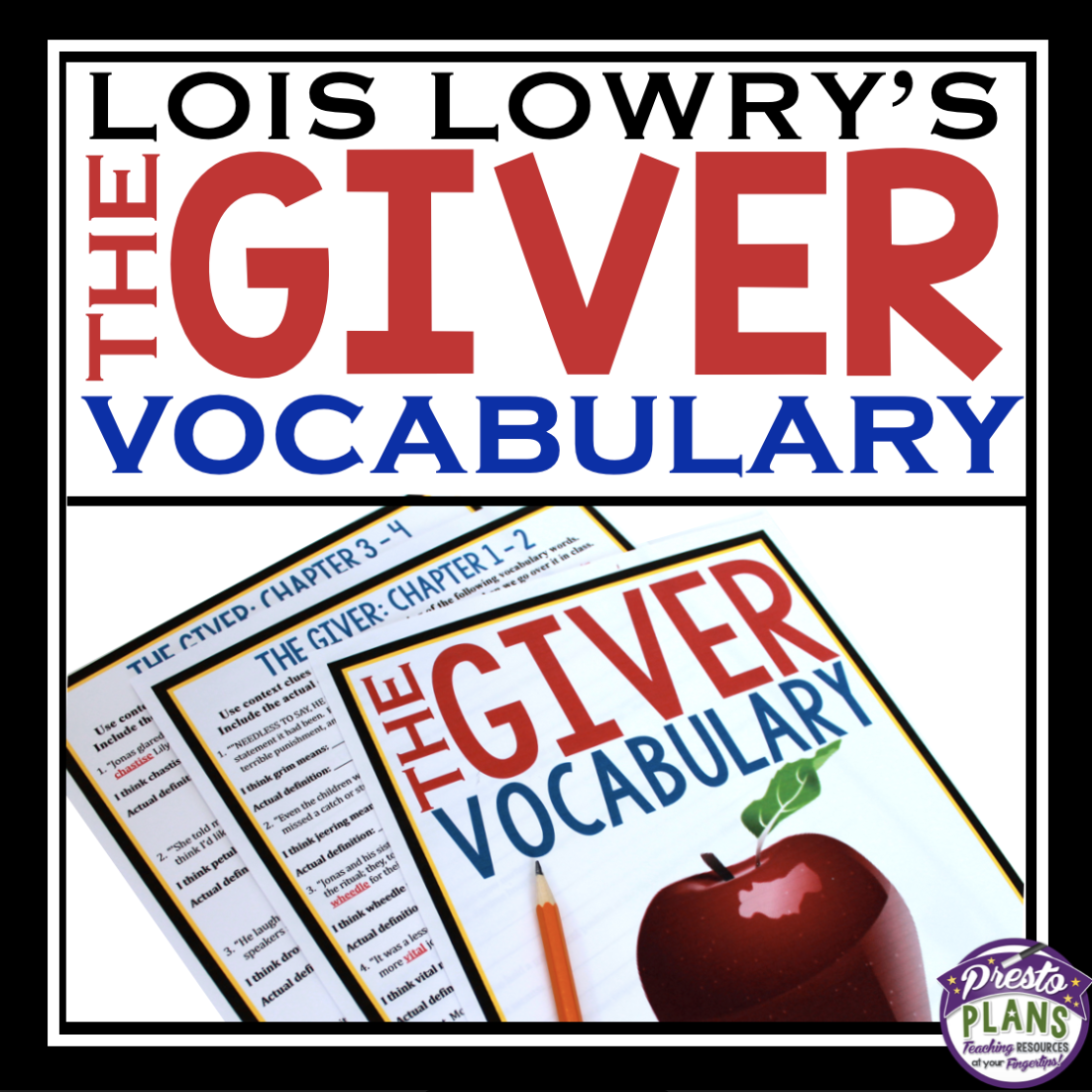 giver vocabulary