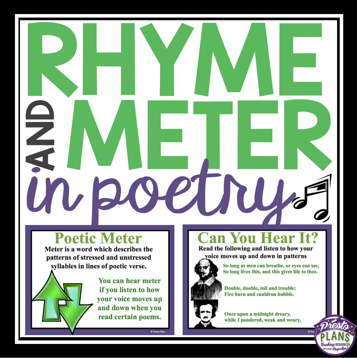 meter and rhyme in poetry