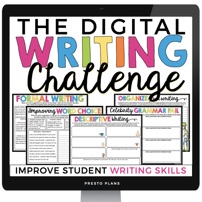 DIGITAL WRITING CHALLENGE