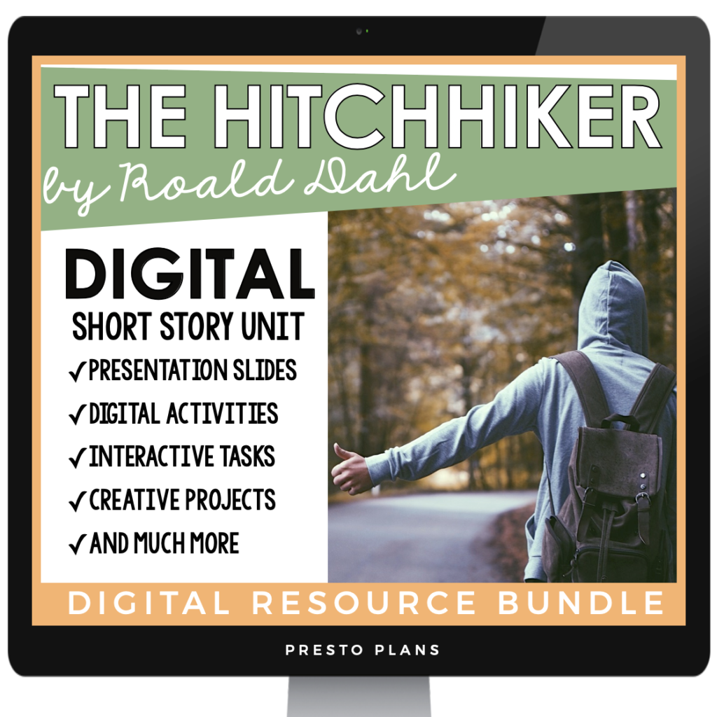 the-hitchhiker-by-roald-dahl-digital-short-story-resources