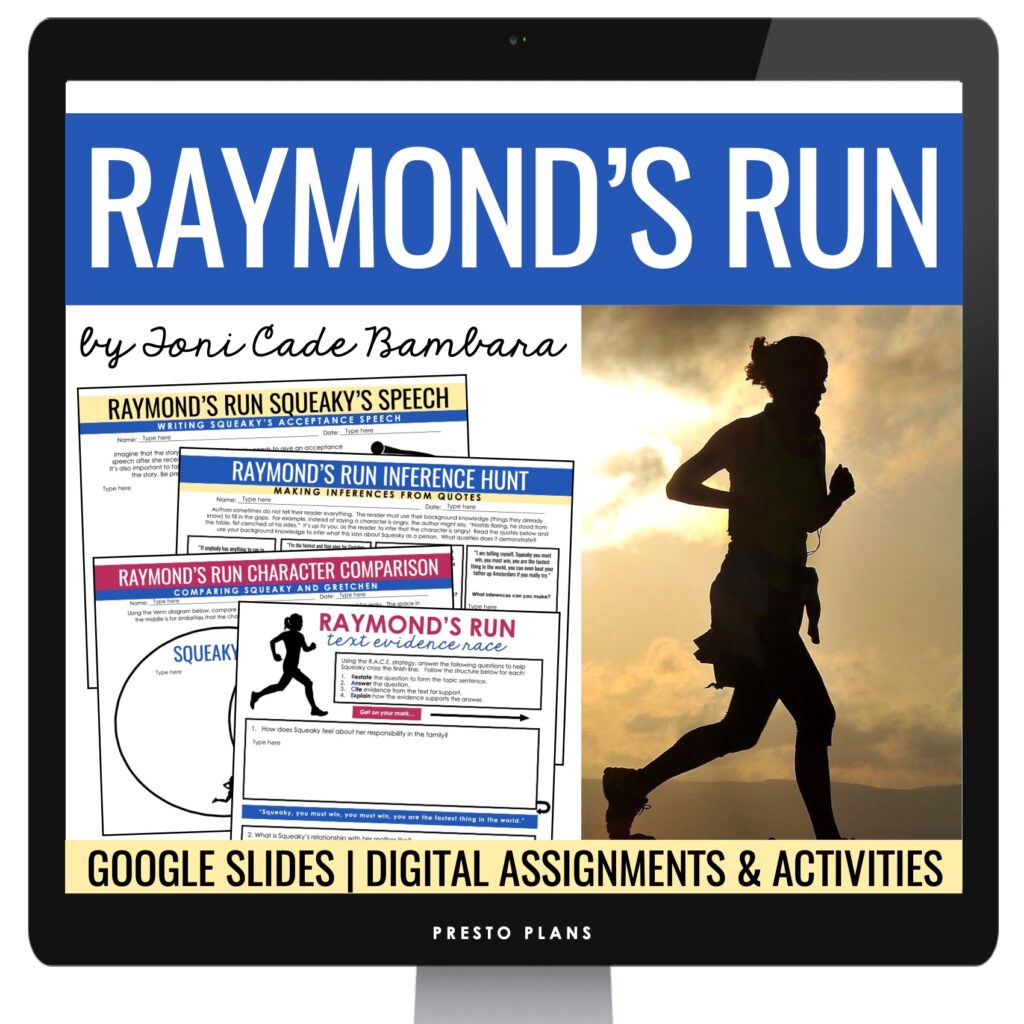 Raymond's Run by Toni Cade Bambara - Digital Short Story Slides ...